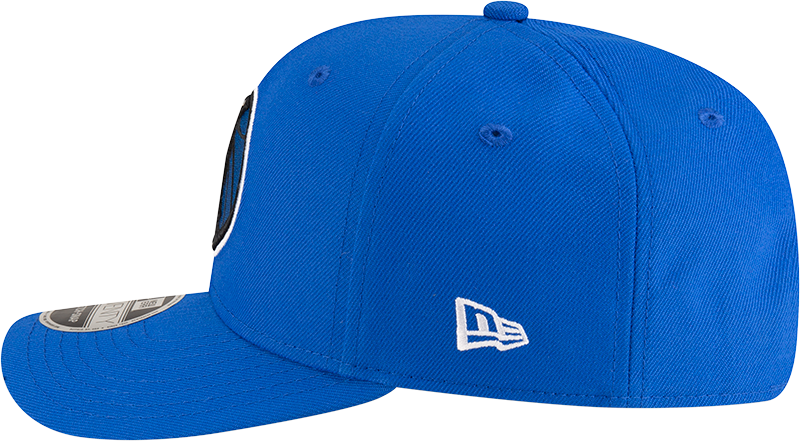 New Era 970 Stretch-Snap NBA Team Logo W/Logoman Snapback Cap (Dallas Mavericks/Blue)