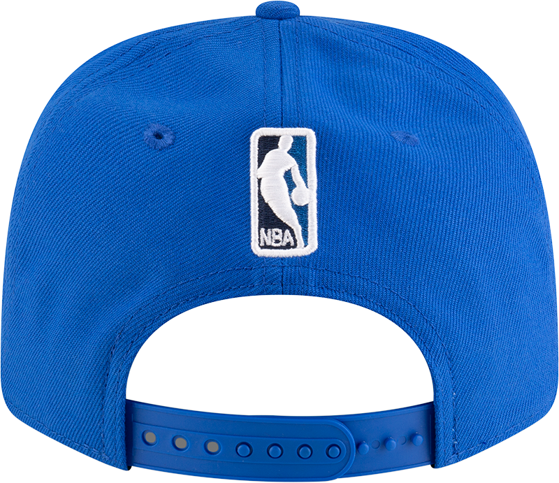 New Era 970 Stretch-Snap NBA Team Logo W/Logoman Snapback Cap (Dallas Mavericks/Blue)