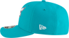 New Era 970 Stretch-Snap NBA Team Logo W/Logoman Snapback Cap (Charlotte Hornets/Teal)