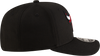 New Era 970 Stretch-Snap NBA Team Logo W/Logoman Snapback Cap (Chicago Bulls/Black)