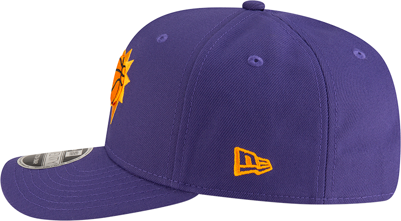 New Era 970 Stretch-Snap NBA Team Logo W/Logoman Snapback Cap (Phoenix Suns/Purple)