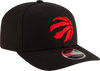 New Era 970 Stretch-Snap NBA Team Logo W/Logoman Snapback Cap (Toronto Raptors/Black)