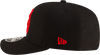 New Era 970 Stretch-Snap NBA Team Logo W/Logoman Snapback Cap (Toronto Raptors/Black)