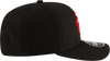 New Era 970 Stretch-Snap NBA Team Logo W/Logoman Snapback Cap (Toronto Raptors/Black)