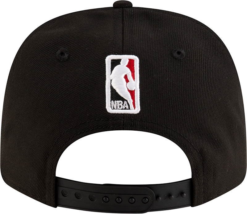 New Era 970 Stretch-Snap NBA Team Logo W/Logoman Snapback Cap (Toronto Raptors/Black)