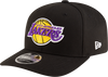 New Era 970 Stretch-Snap NBA Team Logo W/Logoman Snapback Cap (Los Angeles Lakers/Black)