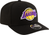 New Era 970 Stretch-Snap NBA Team Logo W/Logoman Snapback Cap (Los Angeles Lakers/Black)