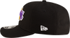 New Era 970 Stretch-Snap NBA Team Logo W/Logoman Snapback Cap (Los Angeles Lakers/Black)