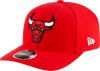 New Era 970 Stretch-Snap NBA Team Logo W/Logoman Snapback Cap (Chicago Bulls/Red)