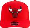 New Era 970 Stretch-Snap NBA Team Logo W/Logoman Snapback Cap (Chicago Bulls/Red)