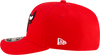 New Era 970 Stretch-Snap NBA Team Logo W/Logoman Snapback Cap (Chicago Bulls/Red)