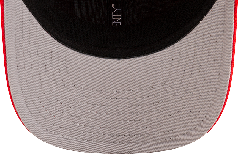 New Era 970 Stretch-Snap NBA Team Logo W/Logoman Snapback Cap (Chicago Bulls/Red)