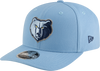 New Era 970 Stretch-Snap NBA Team Logo W/Logoman Snapback Cap (Memphis Grizzlies/Blue)