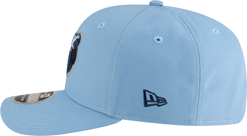 New Era 970 Stretch-Snap NBA Team Logo W/Logoman Snapback Cap (Memphis Grizzlies/Blue)