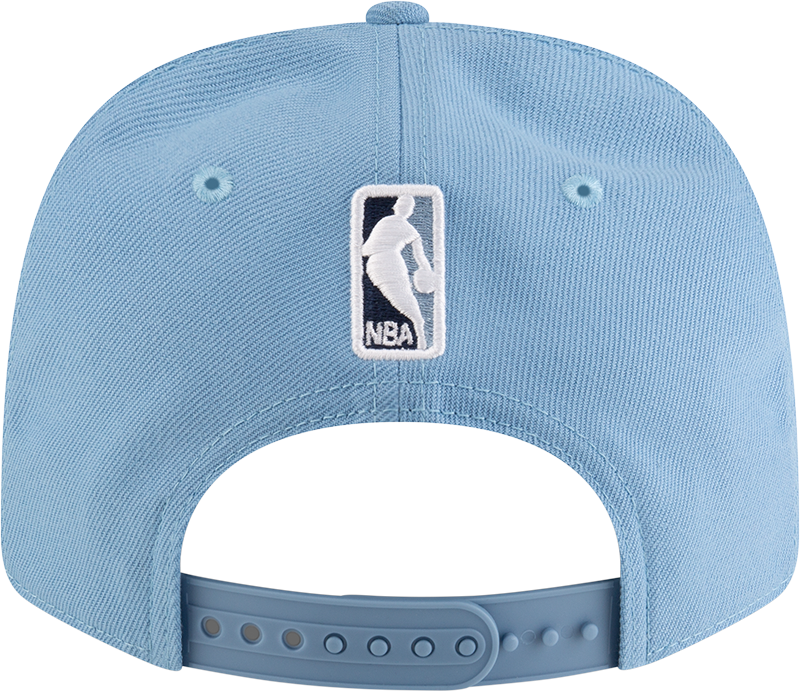 New Era 970 Stretch-Snap NBA Team Logo W/Logoman Snapback Cap (Memphis Grizzlies/Blue)