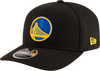 New Era 970 Stretch-Snap NBA Team Logo W/Logoman Snapback Cap (Golden State Warriors/Black)