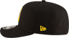 New Era 970 Stretch-Snap NBA Team Logo W/Logoman Snapback Cap (Golden State Warriors/Black)