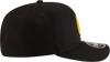 New Era 970 Stretch-Snap NBA Team Logo W/Logoman Snapback Cap (Golden State Warriors/Black)