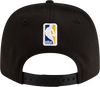 New Era 970 Stretch-Snap NBA Team Logo W/Logoman Snapback Cap (Golden State Warriors/Black)