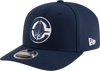 New Era 970 Stretch-Snap NBA Team Logo W/Logoman Snapback Cap (Los Angeles Clippers/Navy)