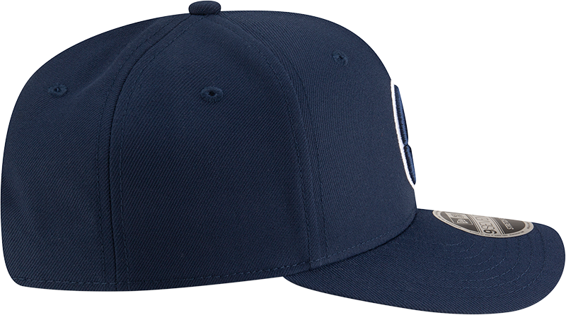New Era 970 Stretch-Snap NBA Team Logo W/Logoman Snapback Cap (Los Angeles Clippers/Navy)
