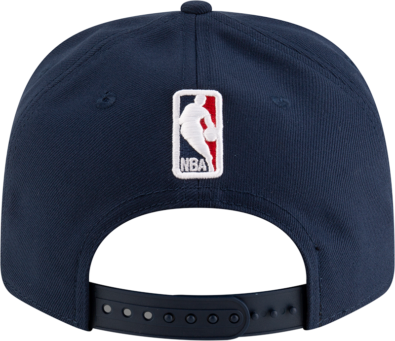 New Era 970 Stretch-Snap NBA Team Logo W/Logoman Snapback Cap (Los Angeles Clippers/Navy)
