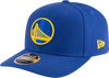 New Era 970 Stretch-Snap NBA Team Logo W/Logoman Snapback Cap (Golden State Warriors/Blue)