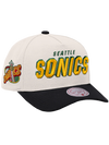 M&N Draft Day Pro Pinch Snapback - Seattle Supersonics
