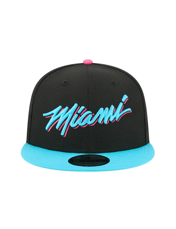 New Era 950 NBA City Edition 25/26 Snapback - Miami Heat