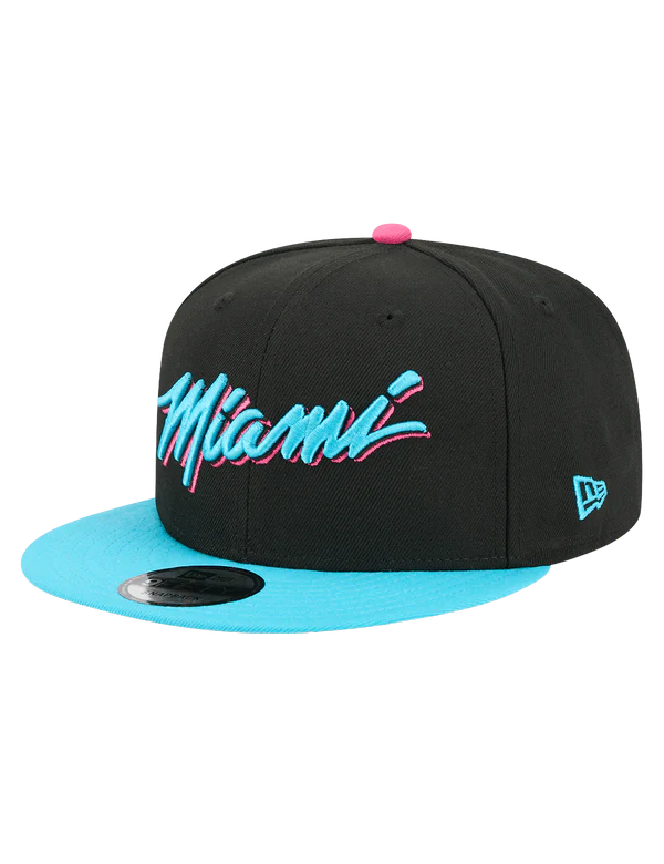 New Era 950 NBA City Edition 25/26 Snapback - Miami Heat