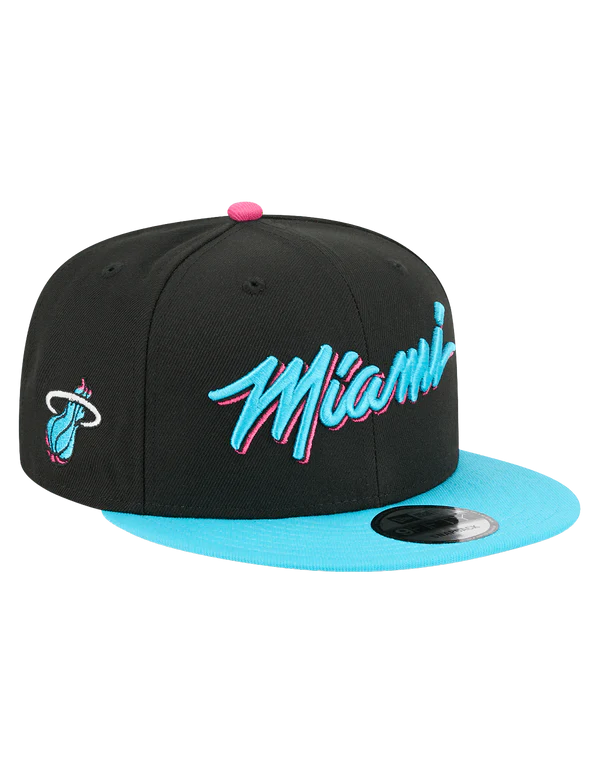 New Era 950 NBA City Edition 25/26 Snapback - Miami Heat