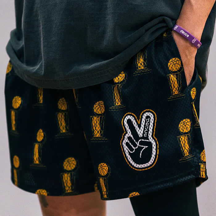 Deuce Mesh Shorts - Trophy