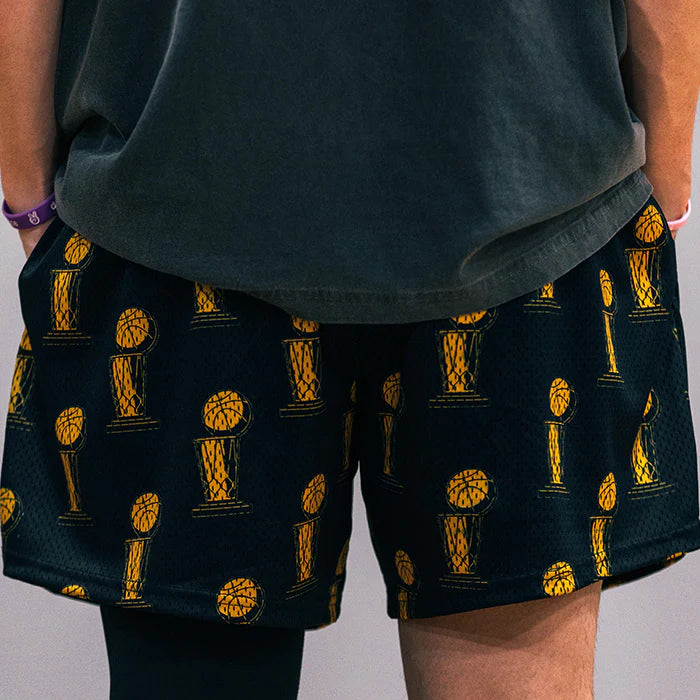 Deuce Mesh Shorts - Trophy