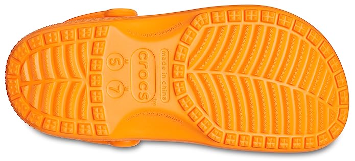 Green and orange crocs shop
