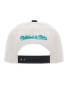 M&N Draft Day Pro Pinch Snapback - Charlotte Hornets