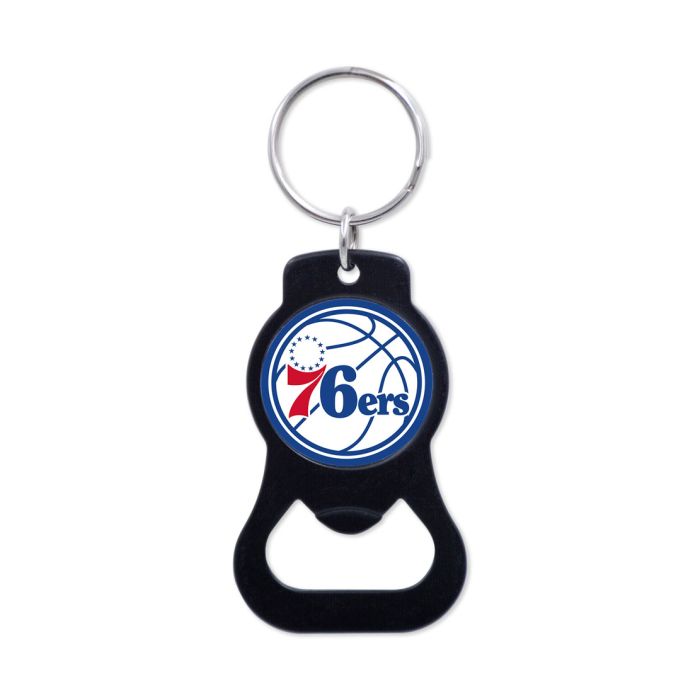 Wincraft Bottle Opener Key Ring - Philadelphia 76ers (Black)