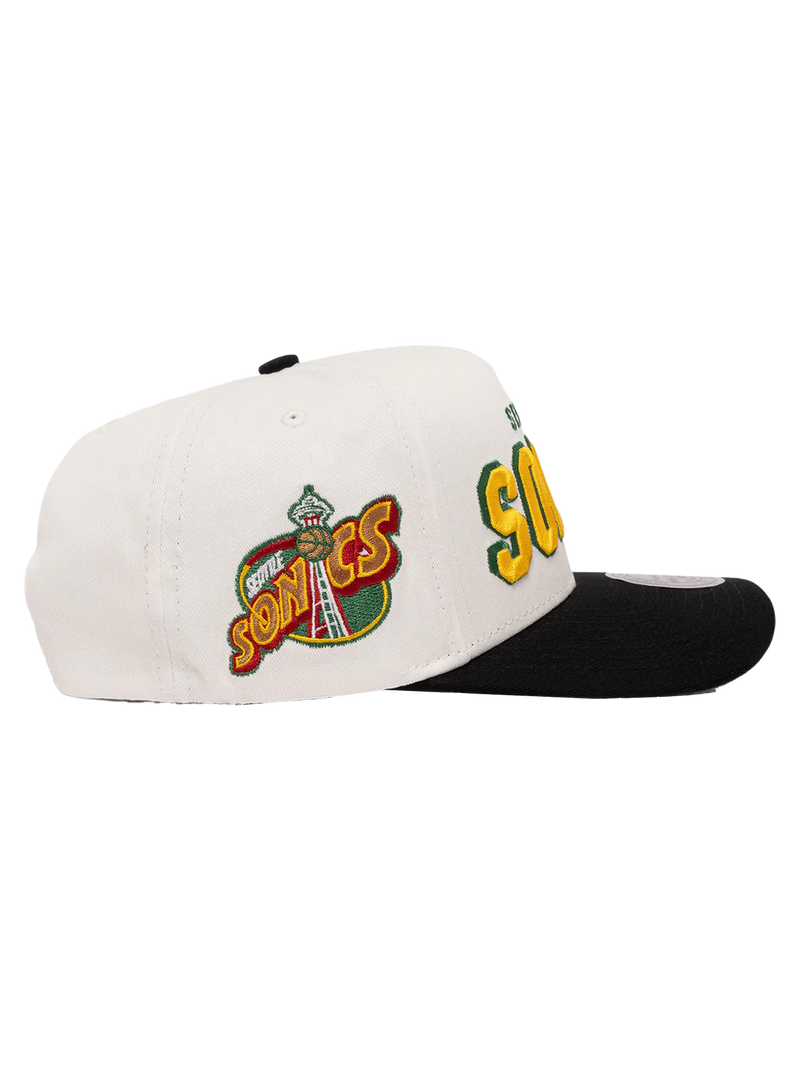M&N Draft Day Pro Pinch Snapback - Seattle Supersonics
