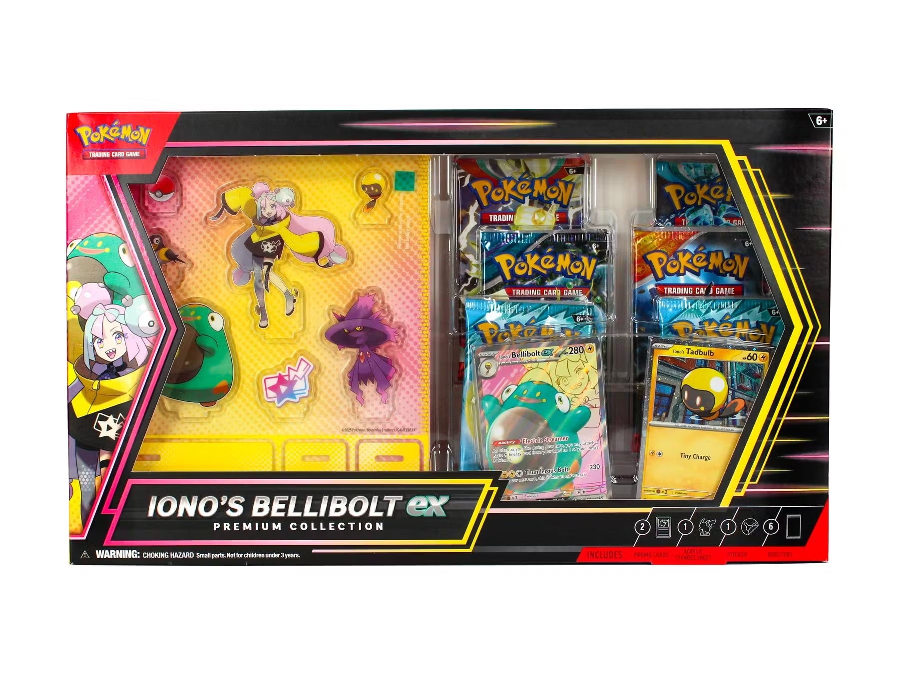 Pokemon TCG Iono's Bellibolt ex Premium Collection Box