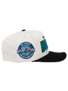 M&N Draft Day Pro Pinch Snapback - Charlotte Hornets