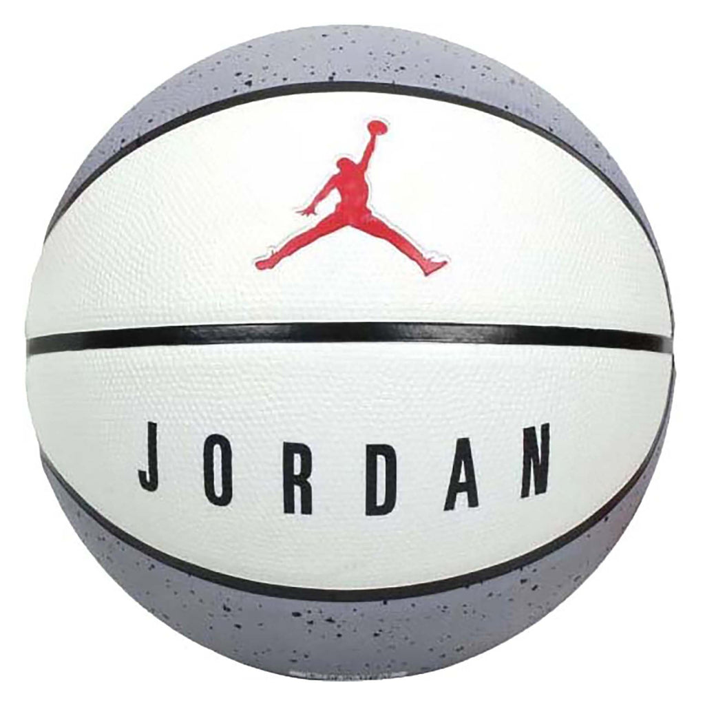 Jordan Playground 8P Basketball - Size 7 (Cement Grey/White/Black/Fire)