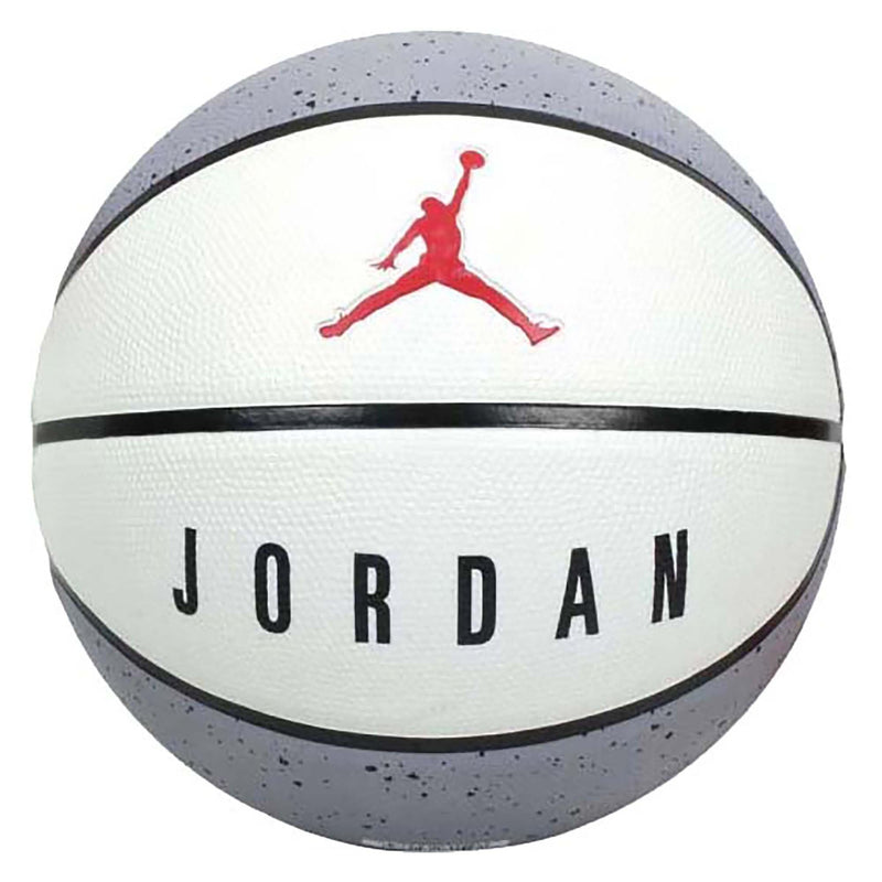 Jordan Playground 8P Basketball - Size 7 (Cement Grey/White/Black/Fire)