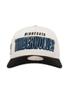 M&N Draft Day Pro Pinch Snapback - Minnesota Timberwolves