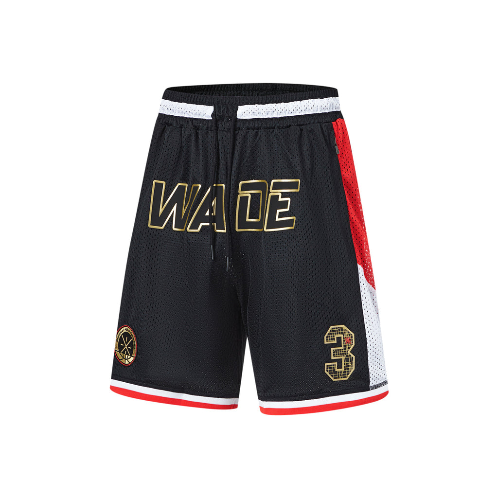 Li-Ning Wade HOF Shorts - Black - AAPT733-1