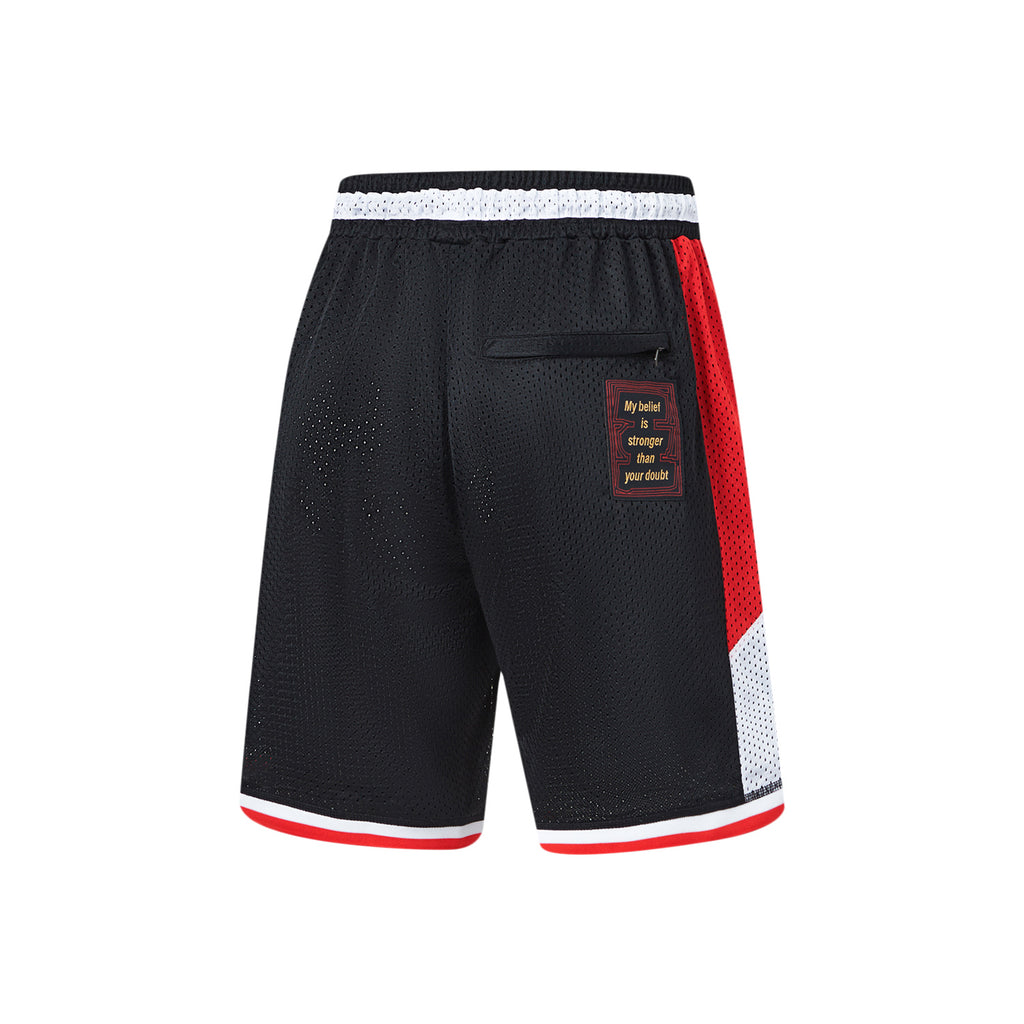 Li-Ning Wade HOF Shorts - Black - AAPT733-1