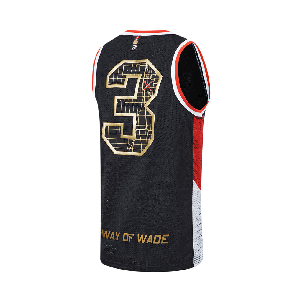 Li-Ning Wade HOF Jersey - Black - AAYT735-1