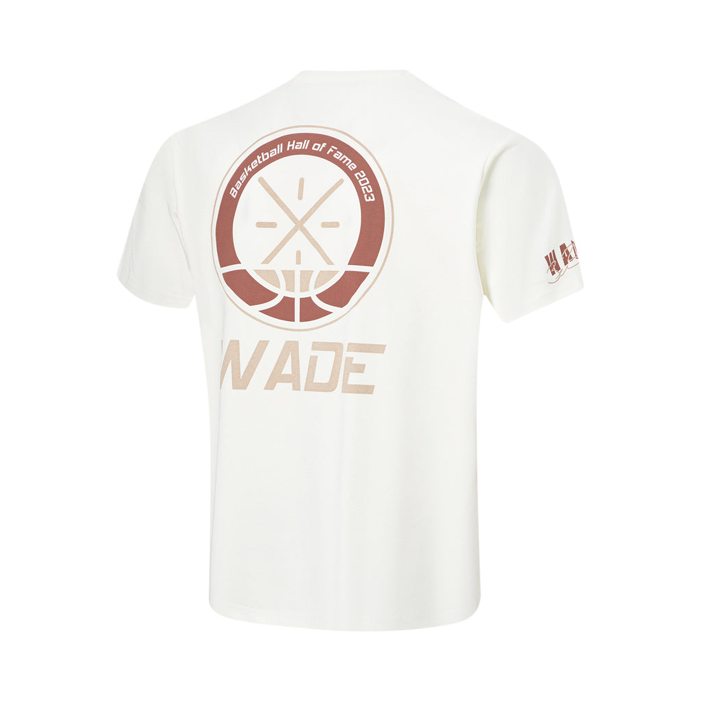 Li-Ning Wade "Make your own way" HOF Tee - White - AHST939-3
