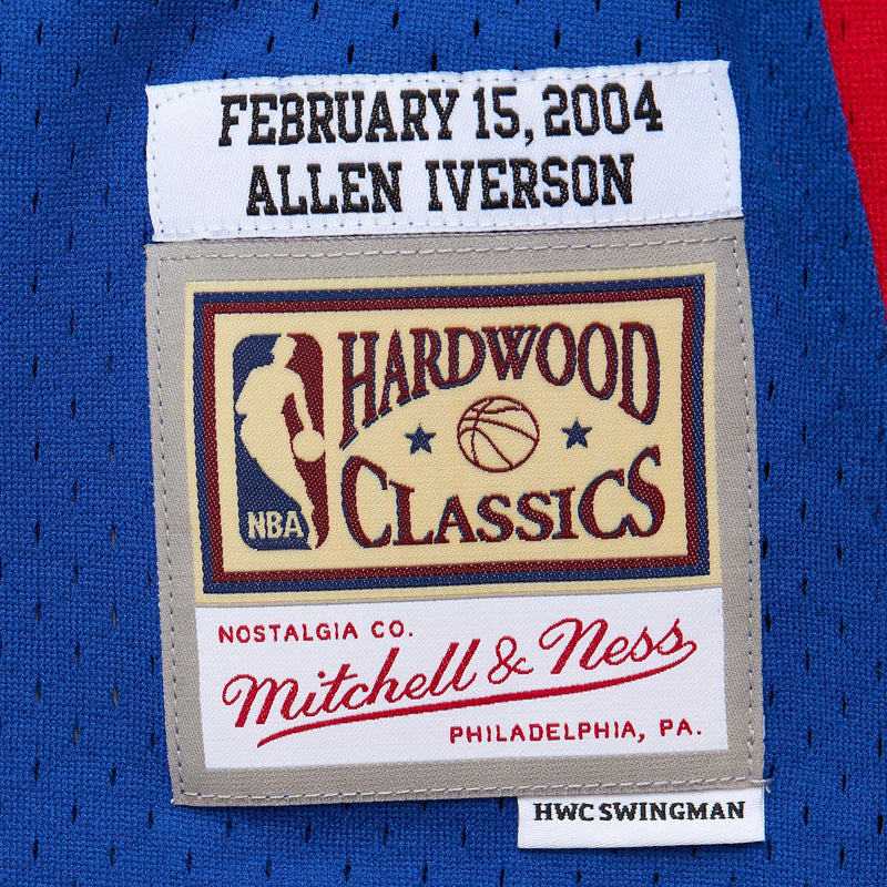 Allen Iverson Hardwood Classic Swingman Jersey HWC ASG (All Star East 04) New Cut