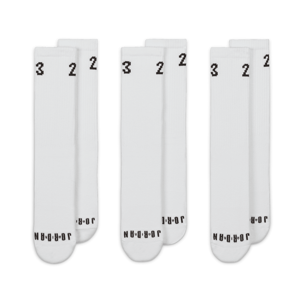 Jordan Essential 23 Crew Socks - (3 Pack) DA5718-100