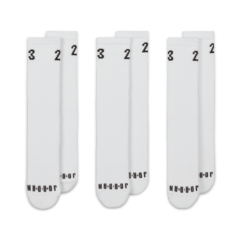 Jordan Essential 23 Crew Socks - (3 Pack) DA5718-100