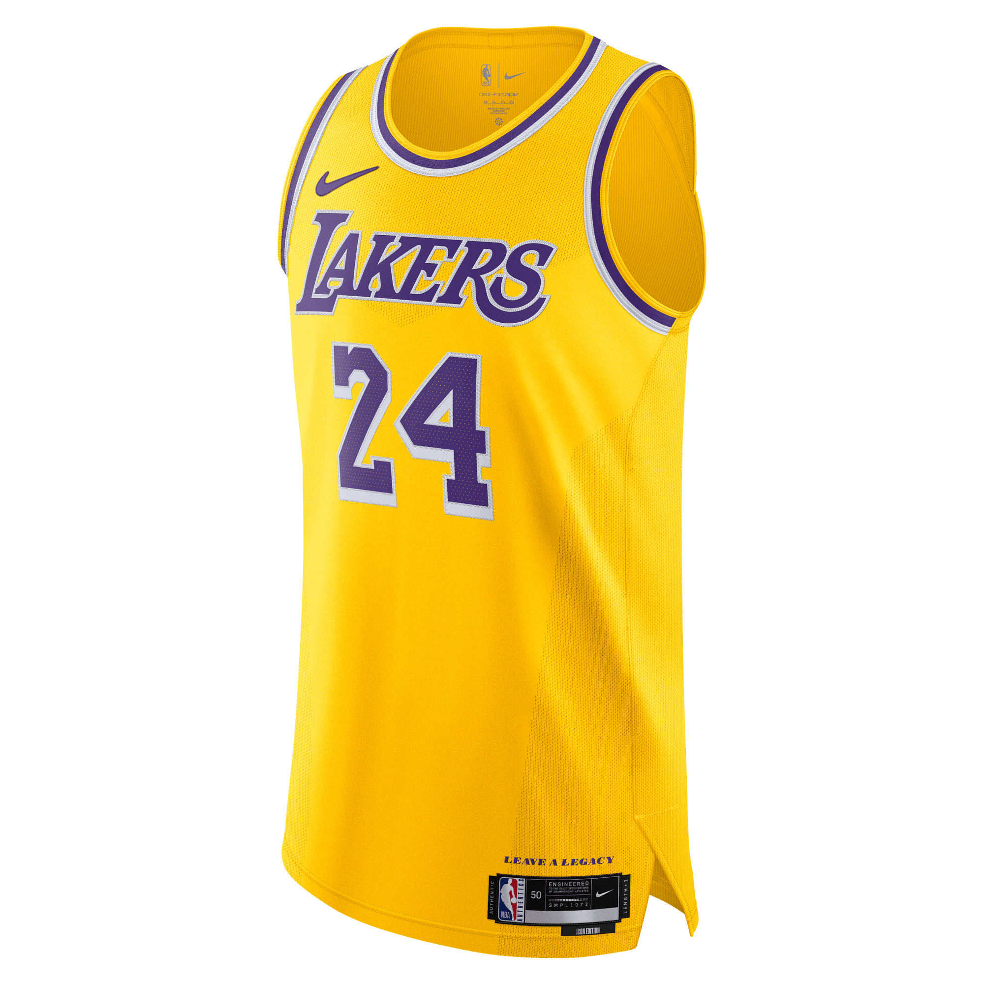 Nike Men's Dri-FIT NBA Authentic Kobe Bryant Icon Jersey Los